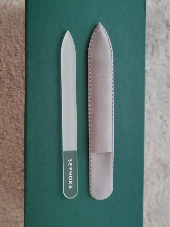 Sephora Other - NEW Sephora Collection Reusable Glass Nail File with Protective Sleeve